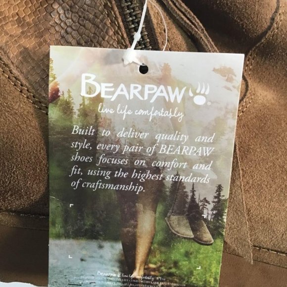 BEARPAW Megan Suede Sheepskin Boot 10 - Picture 5 of 9